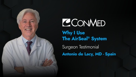 Why I Use The AirSeal® System - Dr. Antonio de Lacy Testimonial