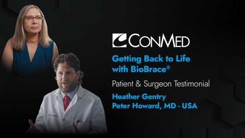 Getting Back to Life with BioBrace® - Patient and Surgeon Testimonial