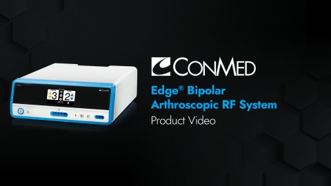 Edge® Bipolar Arthroscopic RF System - Product Video
