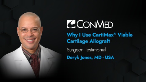 Dr. Jones - Why I Use CartiMax® Viable Cartilage Allograft