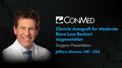 Dr. Abrams Presentation (2021) - Clavicle Autograft for Moderate Bone Loss Bankart Augmentation