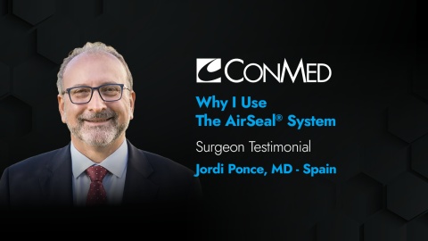 Why I Use The AirSeal® System - Dr. Jordi Ponce Testimonial