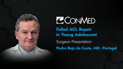 Dr. Beja da Costa Presentation (2021) -  Failed ACL Repair in Young Adolescent