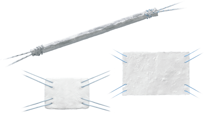 drei unterschiedlich große Versionen von Biobrace