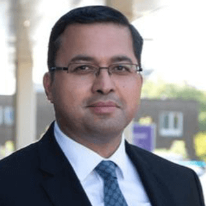 Professor Nikhil Vasdev headshot